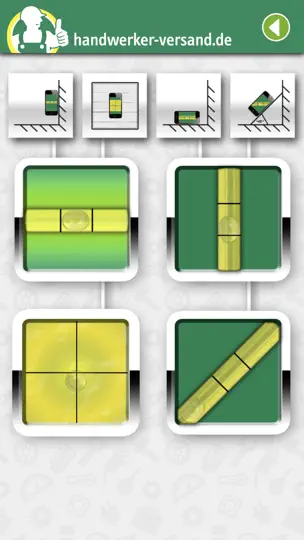 Screenshot von Werkzeugkiste auf dem iPhone 3