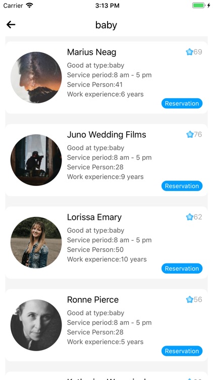 Reservation for Photographies screenshot-3