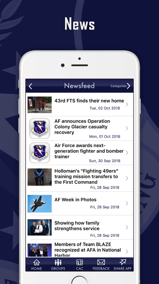 #5. Columbus Air Force Base (iOS) 由: 14th Flying Training Wing