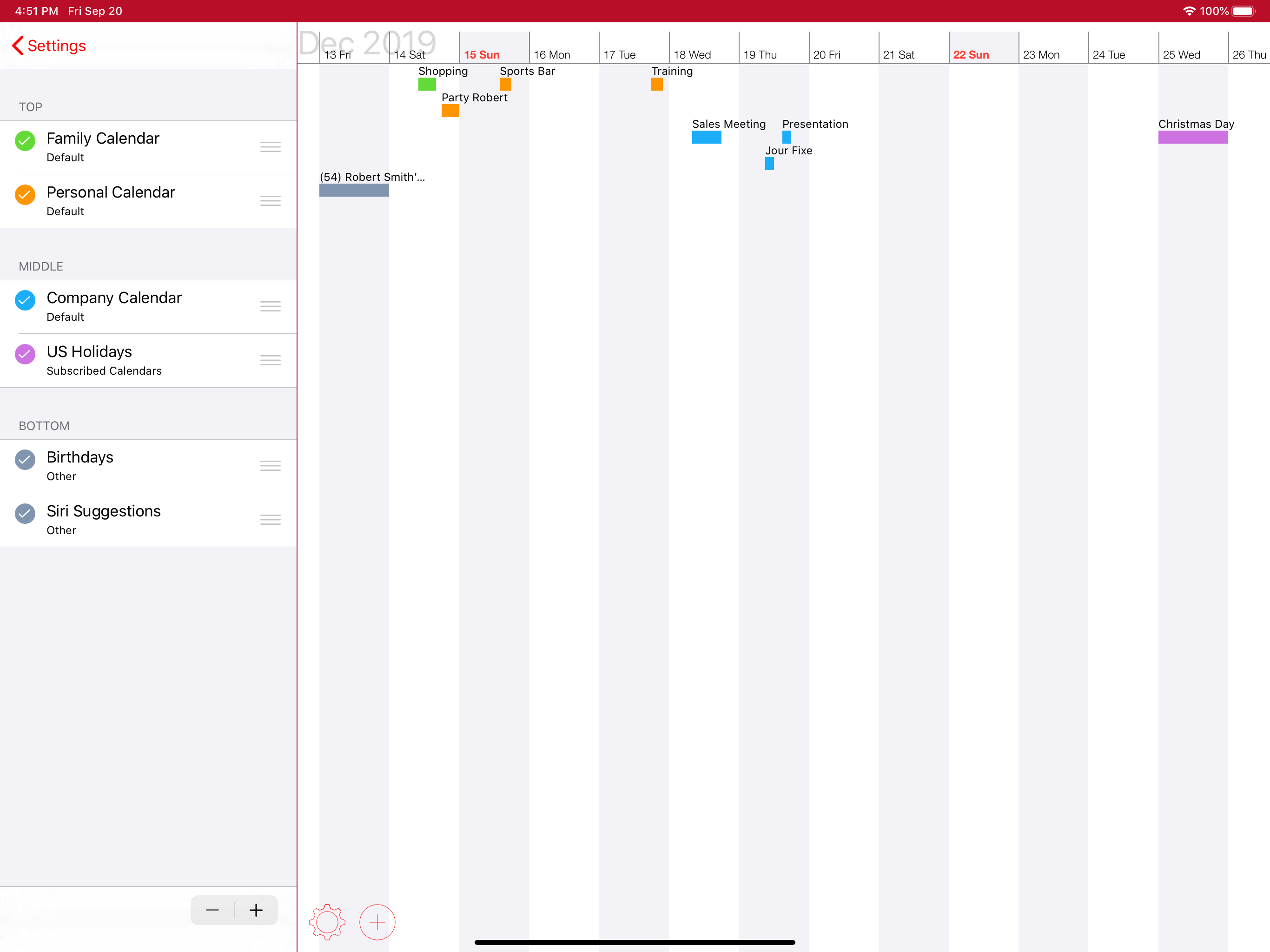 CoCoCal - Timeline Calendar screenshot 10