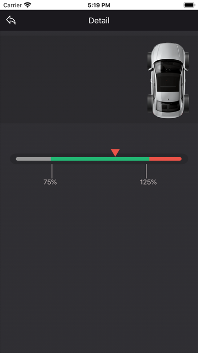 ICAR TPMS screenshot