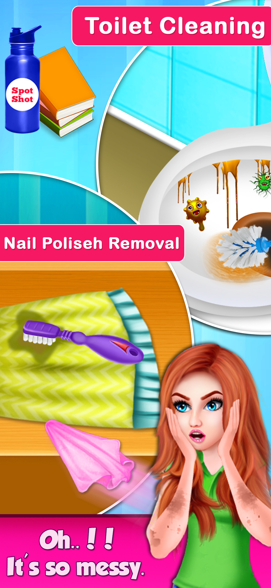 MagicWomen House Cleaning Game screenshot 5