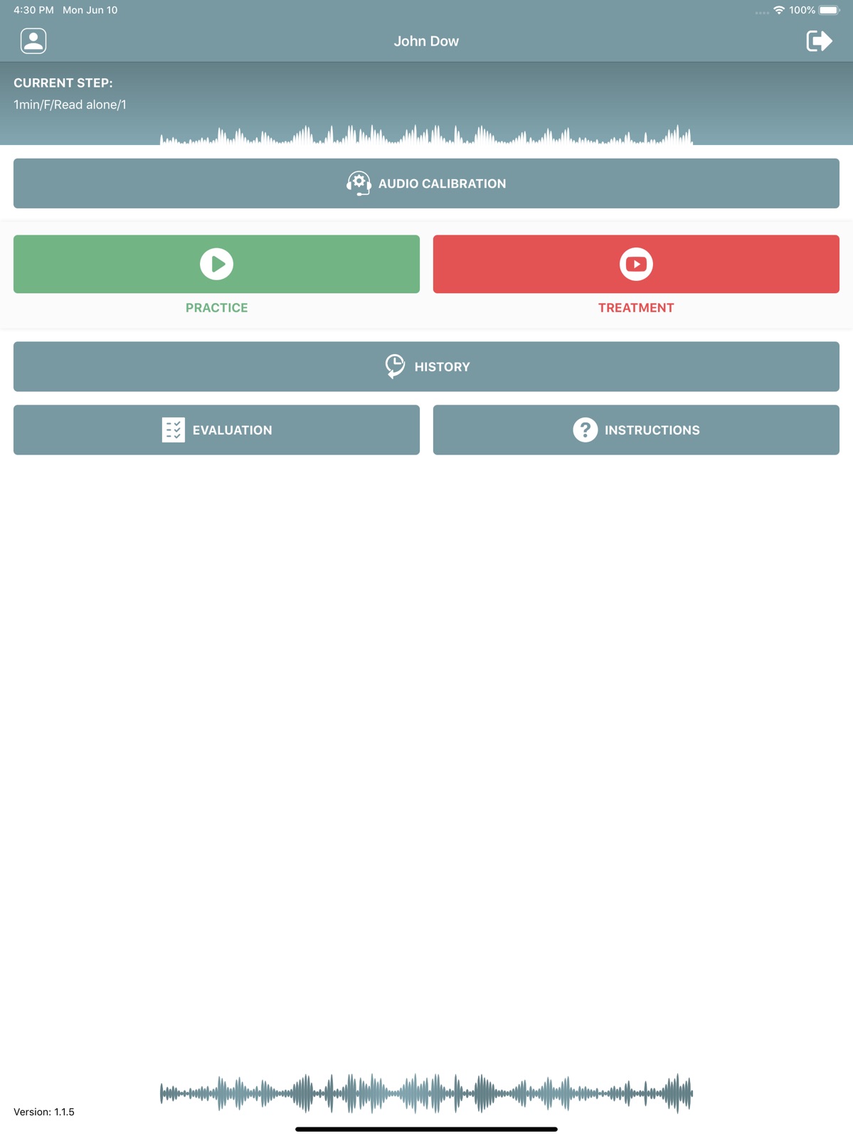 MPI-2 Stuttering Treatment ipad screenshot 2