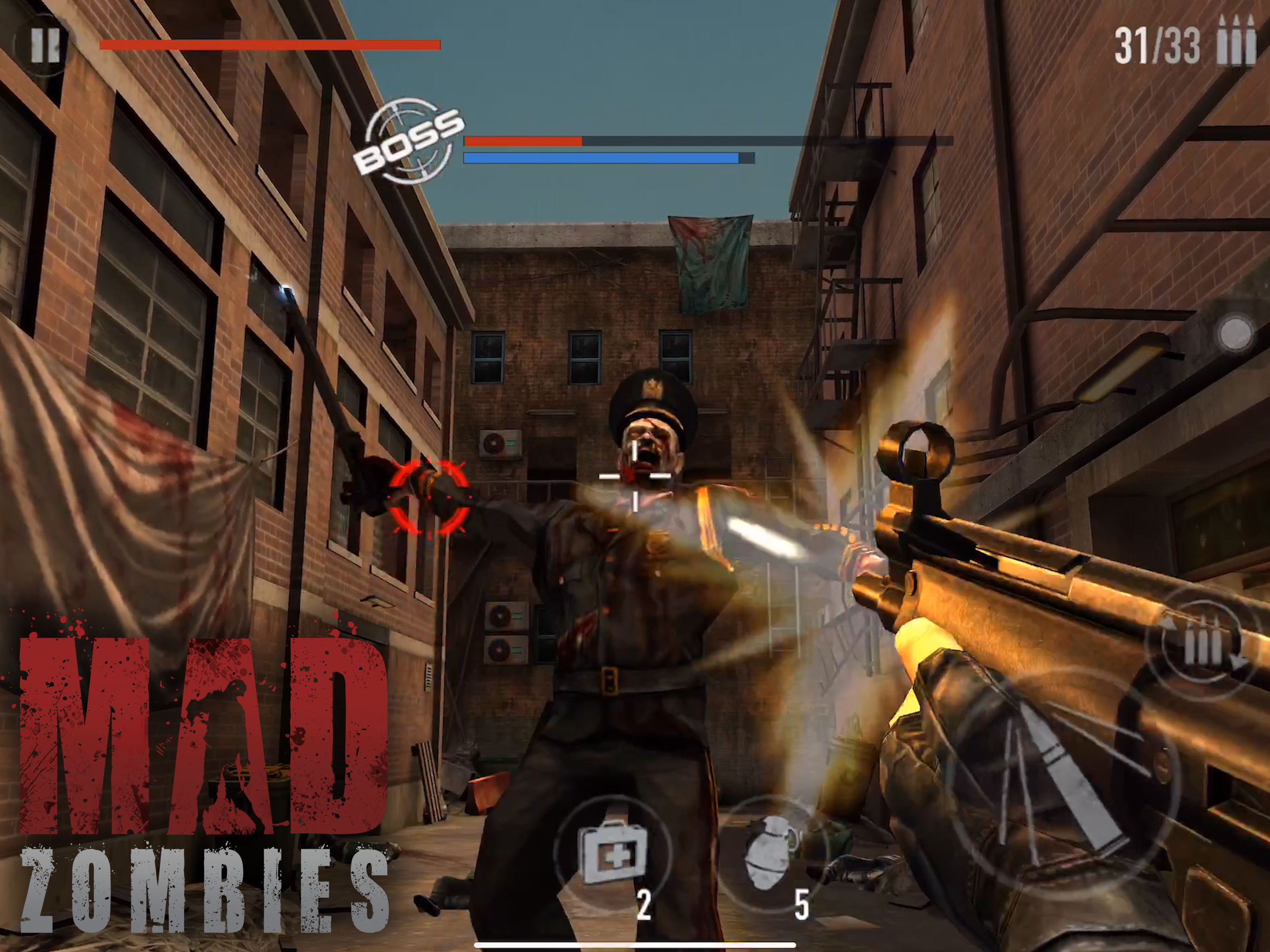 MAD ZOMBIES: Shooting Game 3D