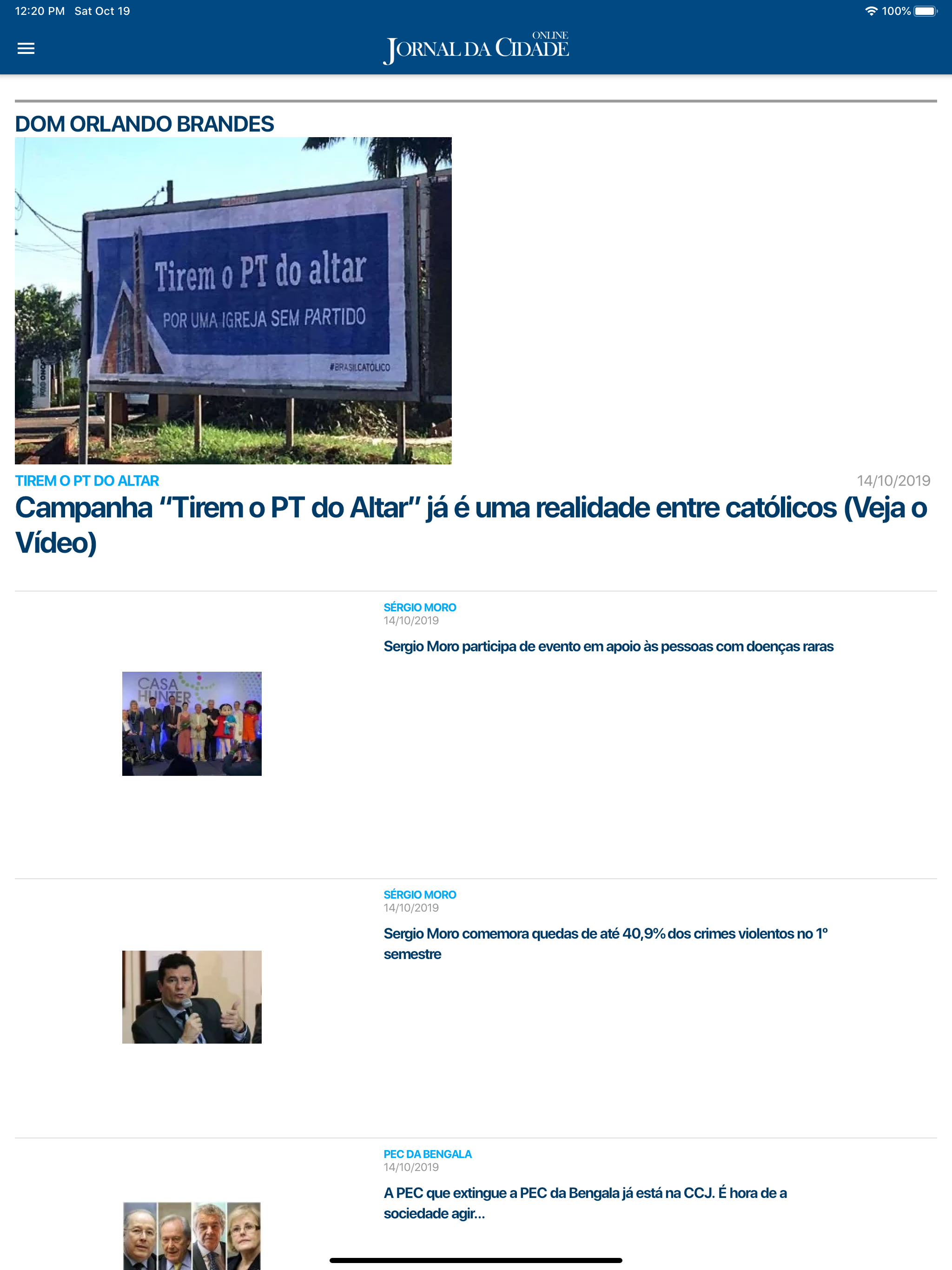 Jornal da Cidade Online screenshot 4
