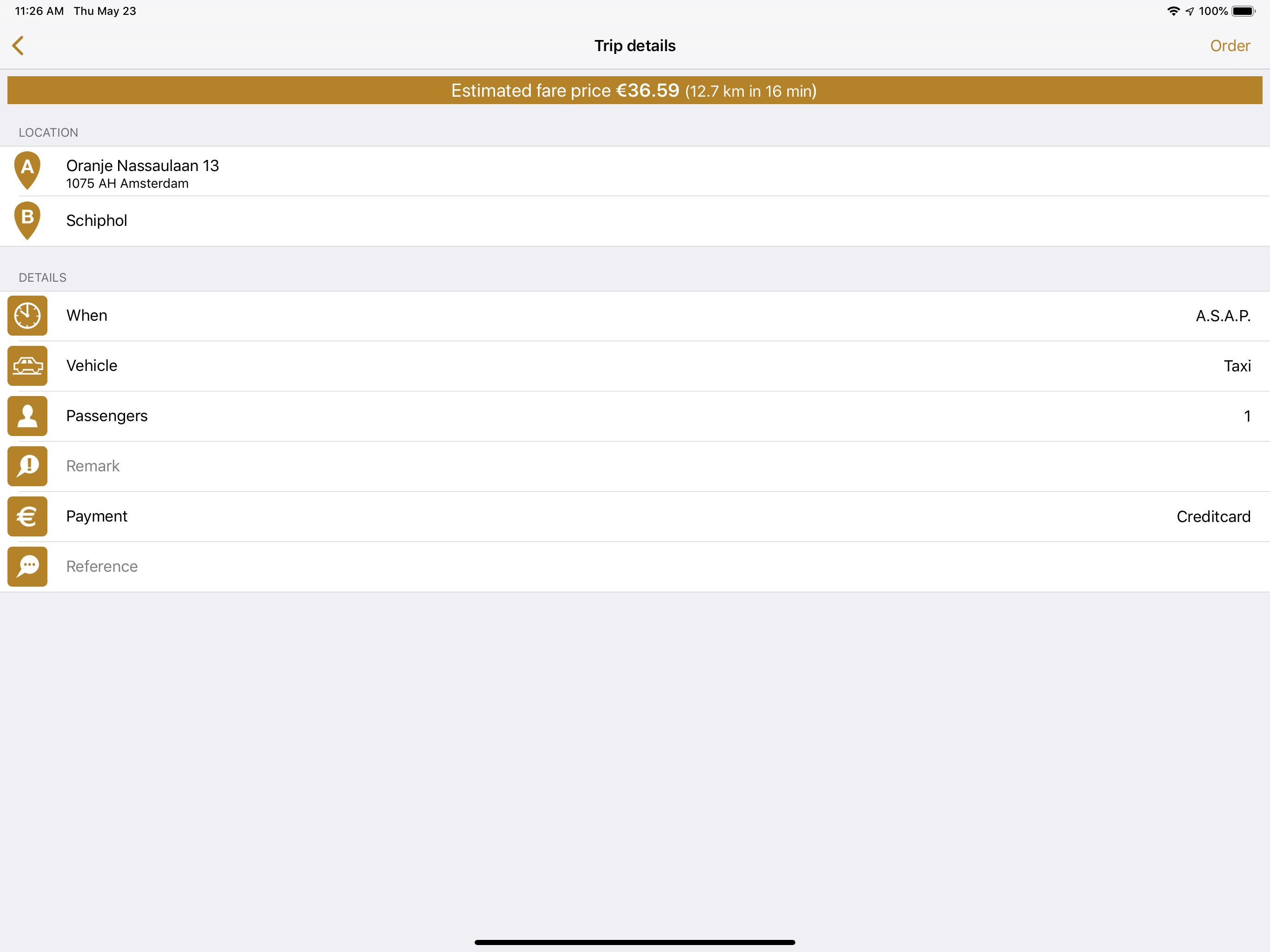 Taxi-Randstad screenshot 4