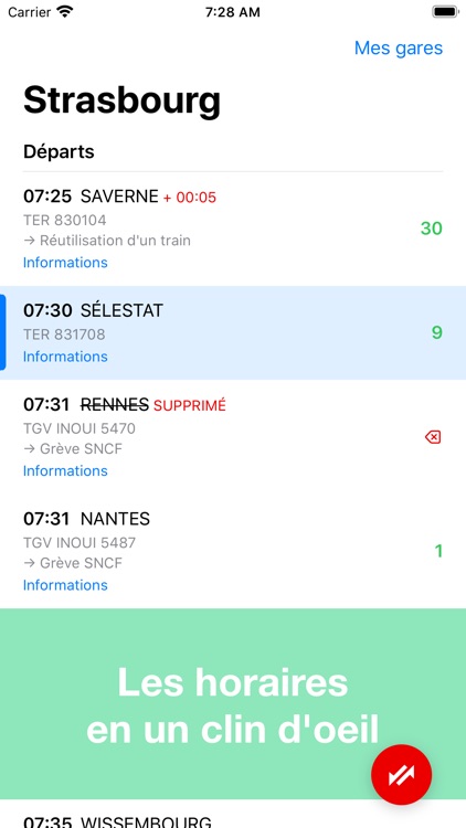 BH — Bureau des Horaires