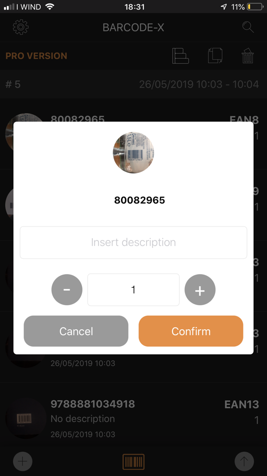 #3. Barcode x Scanner (iOS) Podle: Tommaso Ferrari