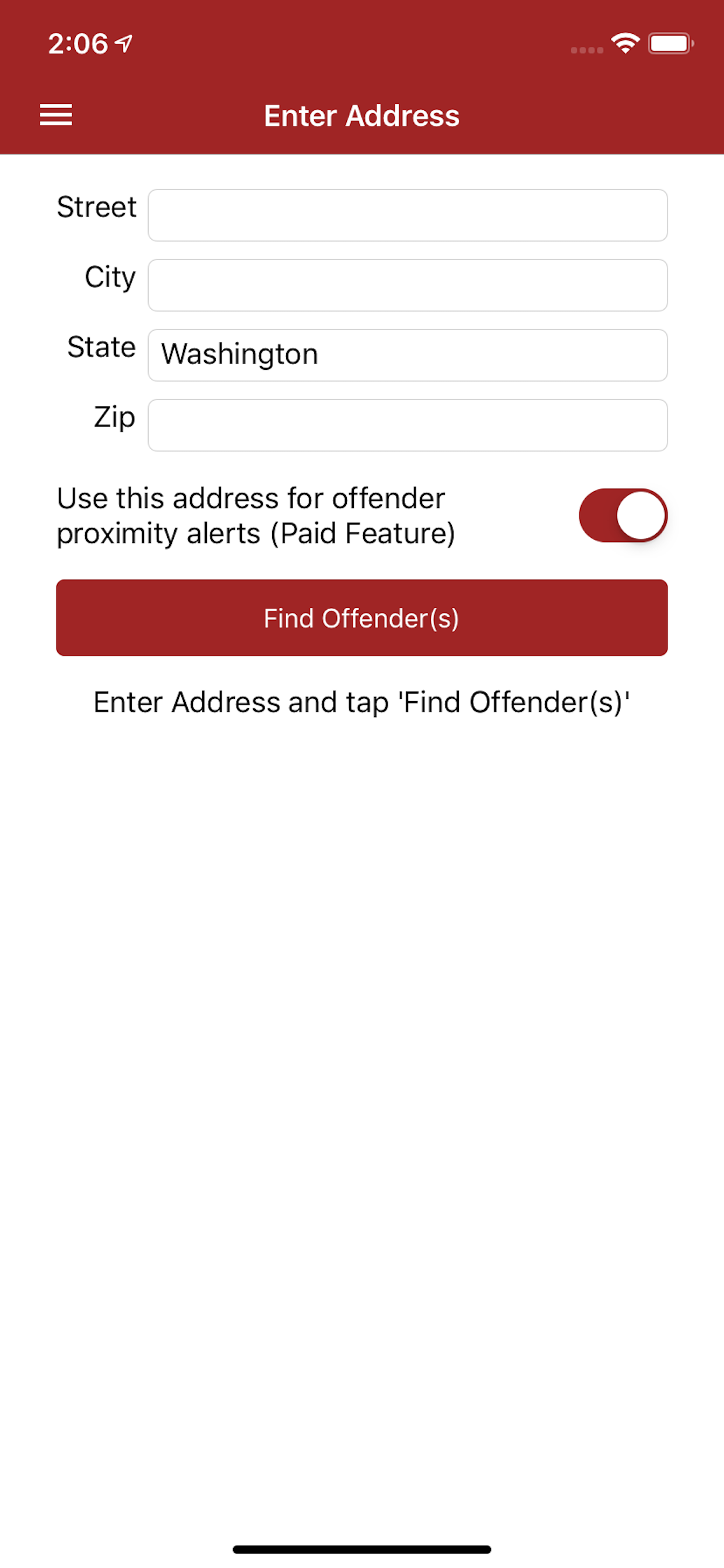 Offender Locator