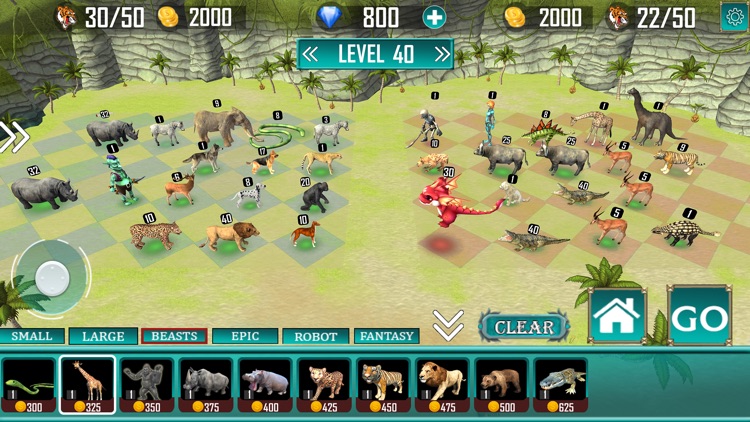 Wild Animal Beast Battle Game
