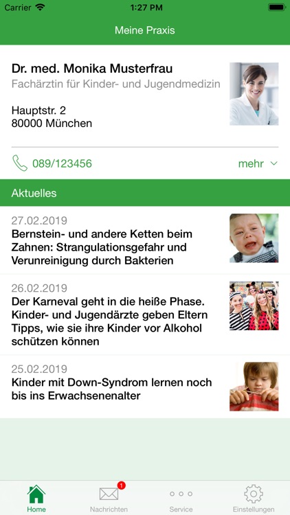Mein Kinder- und Jugendarzt