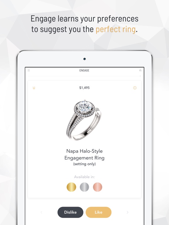 Engage: Diamond jewelry, rings screenshot