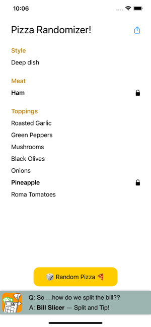 Pizza Randomizer(圖1)-速報App