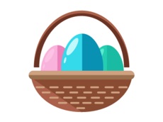 Activities of Easter Festival Stickers