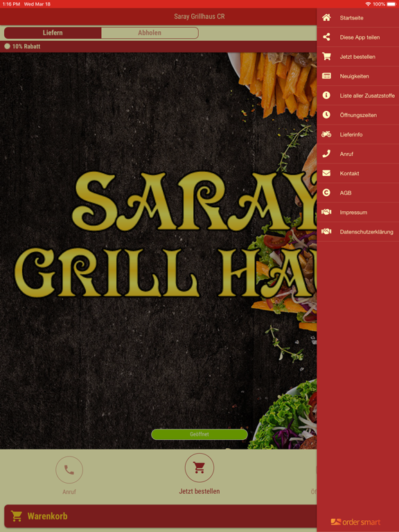 Screenshot #5 pour Saray Grillhaus CR
