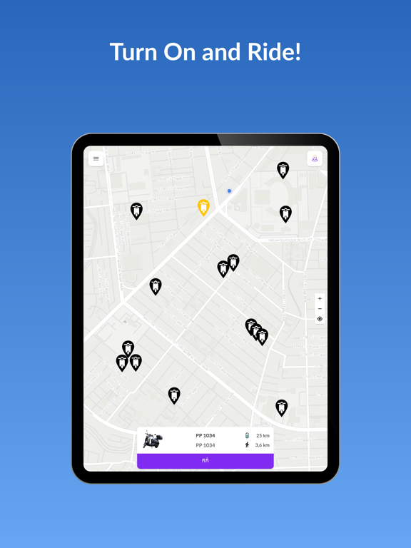 Screenshot #6 pour Go2 - scooter sharing