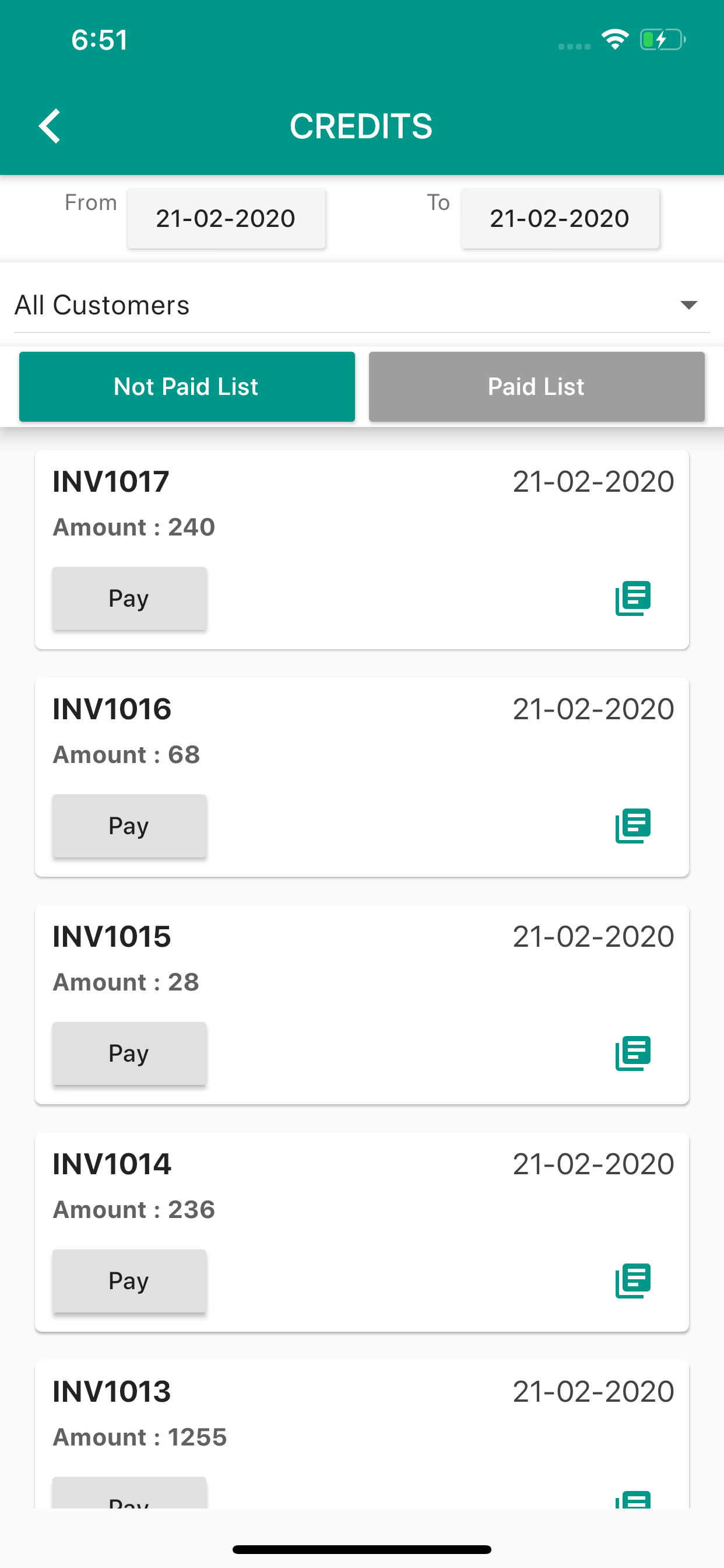 Billing App