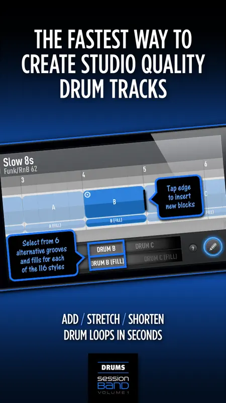 SessionBand Drums 1 screenshot 2 of 5