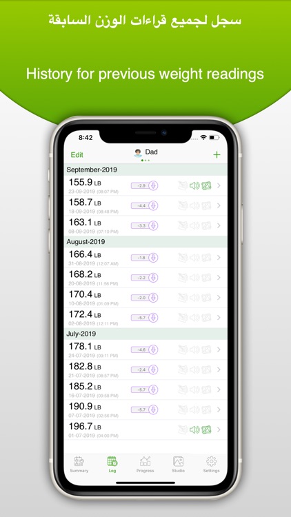 Weight Tracker - مراقب الوزن screenshot-4