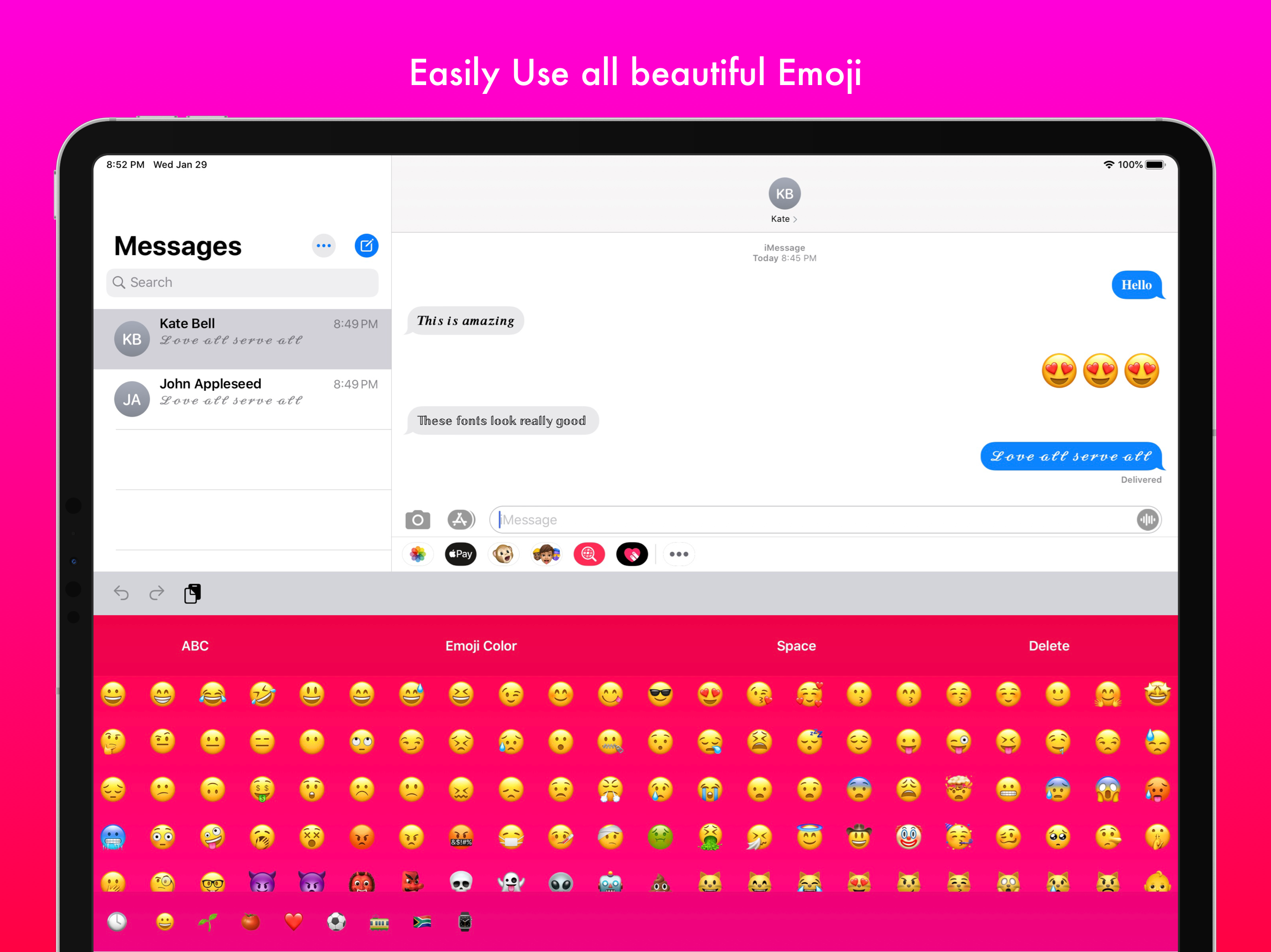 Fonts Keyboard with Themes screenshot 8