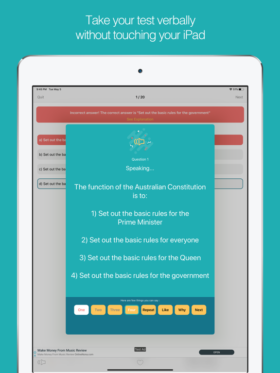 Screenshot #5 pour OZ Citizenship - Australia
