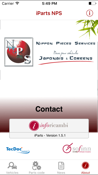 Screenshot #2 pour iParts NPS