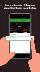 Scoreboard Basket screenshot
