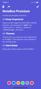 Note Box (Minimalistic Notes) screenshot #2 for iPhone
