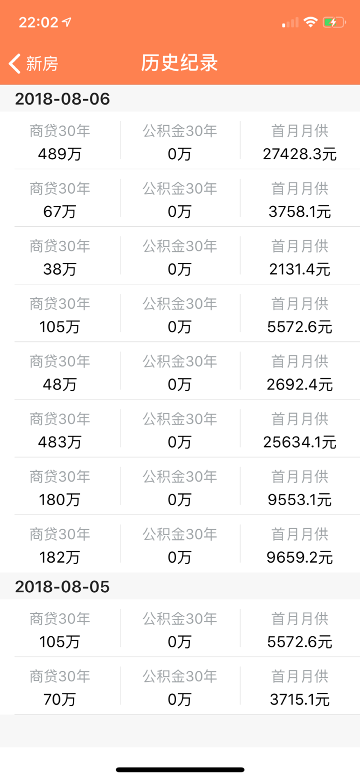 房贷计算器 - 新房二手房贷款便捷查询 screenshot 5