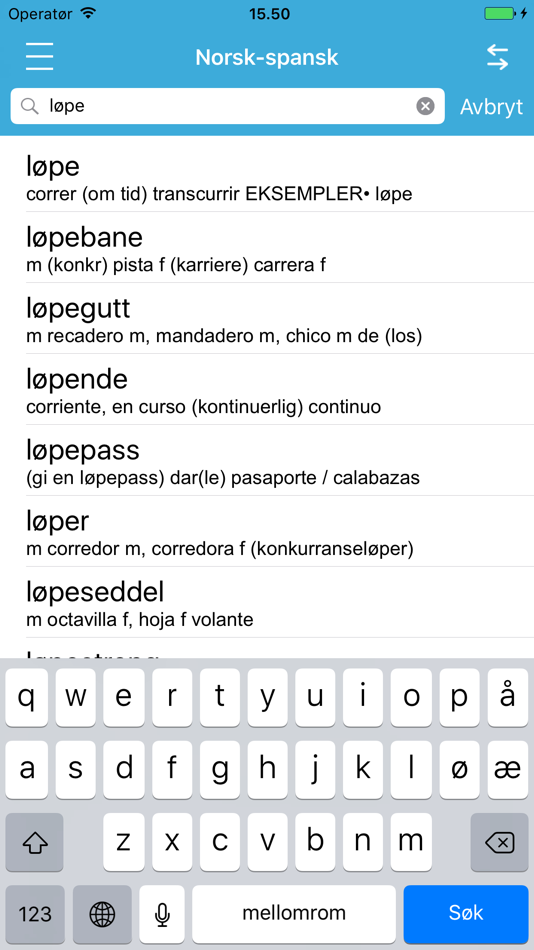 #5. Ordnett (iOS) By: Gyldendal Norsk Forlag