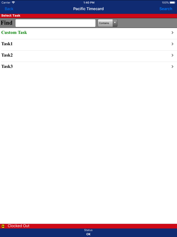 Screenshot #5 pour American Pacific Timecard
