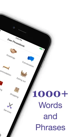 Game screenshot Nkyea Ewe Phrasebook apk