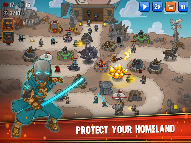 Steampunk Defense screenshot 8