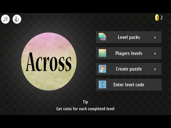 Across: Word Puzzle Game iPad screenshot 5 - Games app