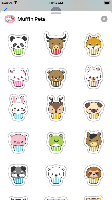 Screenshot #2 pour Cute Muffin Pets