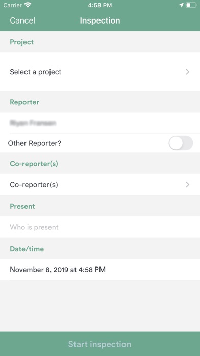App screenshot