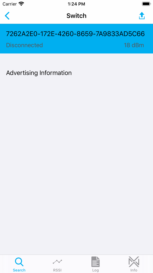 #2. BlueNox BLE Scan (iOS) بواسطة: Argenox Technologies LLC