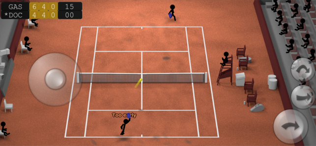 ‎Stickman Tennis Screenshot