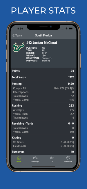 South Florida Football App(圖4)-速報App