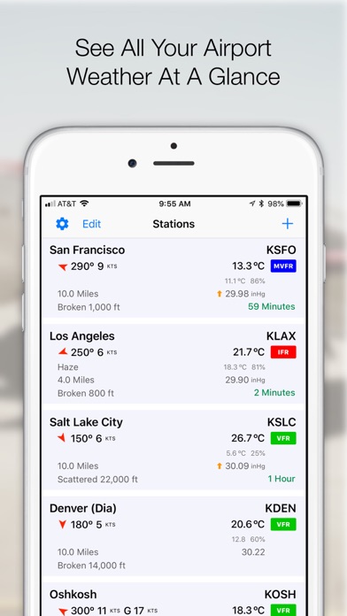 AeroWx Pro: METAR & TAFのおすすめ画像1