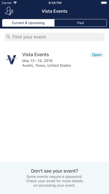 Vista Events