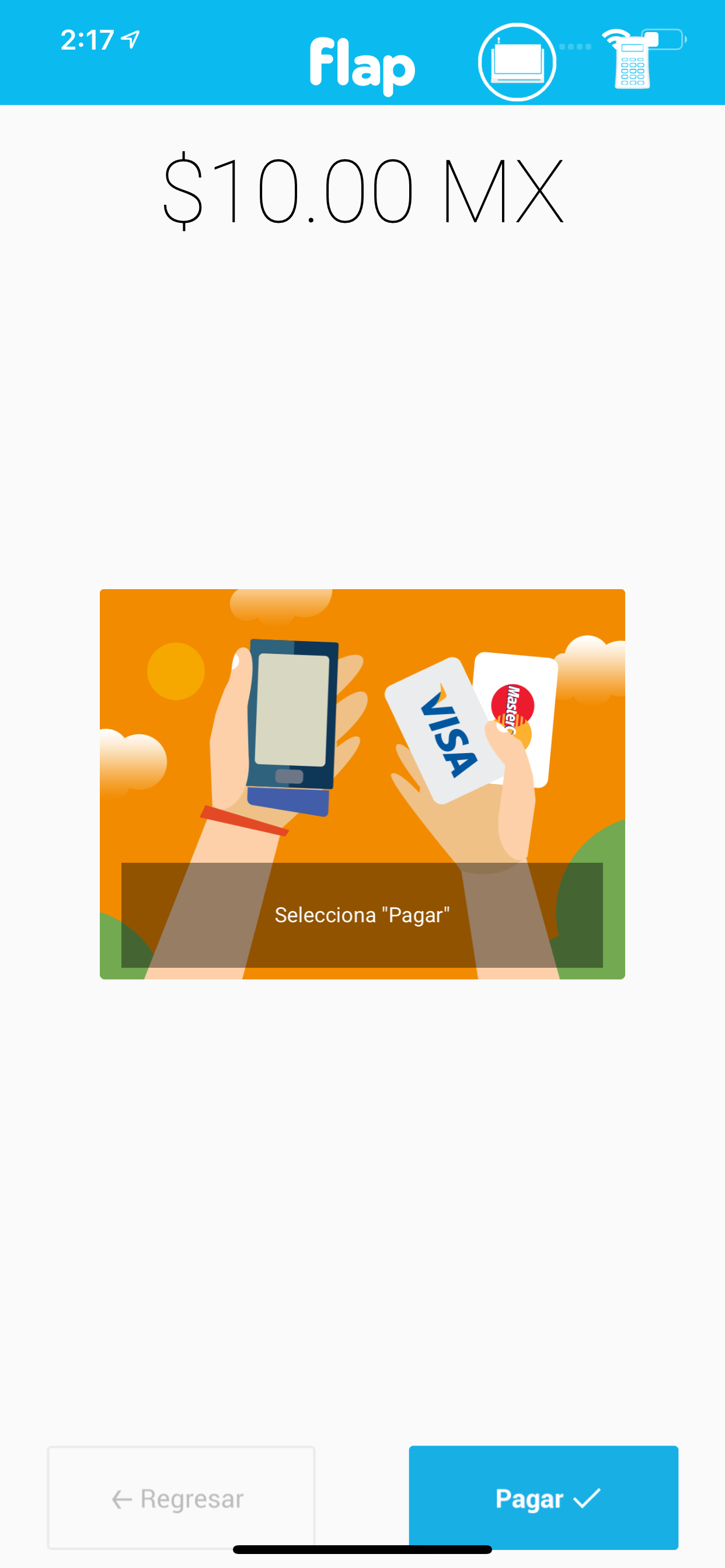 mPOS Flap screenshot 3