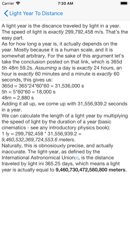 Calculate Light Year screenshot-4