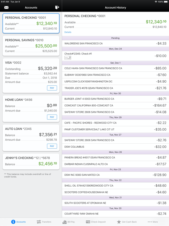 Screenshot #6 pour CASE Credit Union Mobile