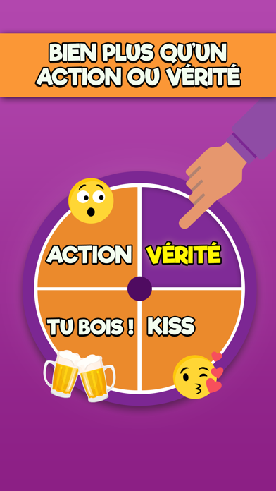 Screenshot #1 pour DRIN'KISS Jeux alcool & soirée