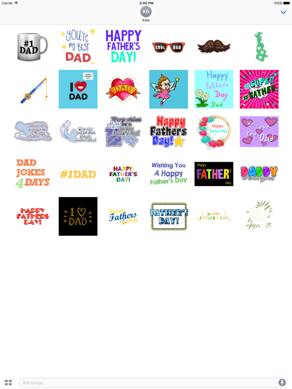 Screenshot #5 pour Happy Father's Day Moving Gif