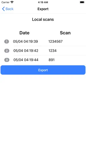 iScanU scan badge on any event screenshot 3