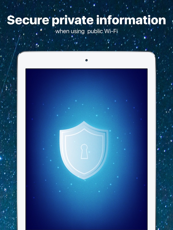 Universe VPN + TOR Browser iPad screenshot 5 - Productivity app