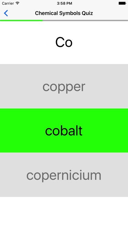 Chemical Symbols Quiz