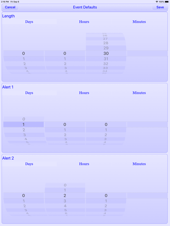Screenshot #6 pour Calendar Counter